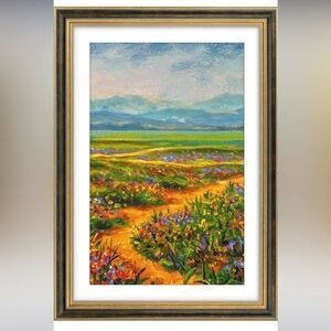 Golden Frame 11x17 with mat or 13 x 19 without mat